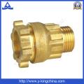 Brass Compression Fitting for Pipe Coupling (YD-6049)